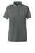 The North Face NF0A8GE1 Womens Canyon Crest Short Sleeve Polo Shirt Smoked Pearl Grey Flat Front