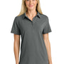 The North Face Womens Canyon Crest Short Sleeve Polo Shirt - Smoked Pearl Grey - Coming Soon