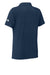The North Face NF0A8GE1 Womens Canyon Crest Short Sleeve Polo Shirt Summit Navy Blue Flat Back