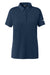 The North Face NF0A8GE1 Womens Canyon Crest Short Sleeve Polo Shirt Summit Navy Blue Flat Front