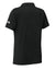 The North Face NF0A8GE1 Womens Canyon Crest Short Sleeve Polo Shirt Black Flat Back