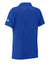 The North Face NF0A8GE1 Womens Canyon Crest Short Sleeve Polo Shirt Blue Flat Back