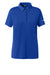 The North Face NF0A8GE1 Womens Canyon Crest Short Sleeve Polo Shirt Blue Flat Front