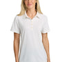 The North Face Womens Canyon Crest Short Sleeve Polo Shirt - White - Coming Soon