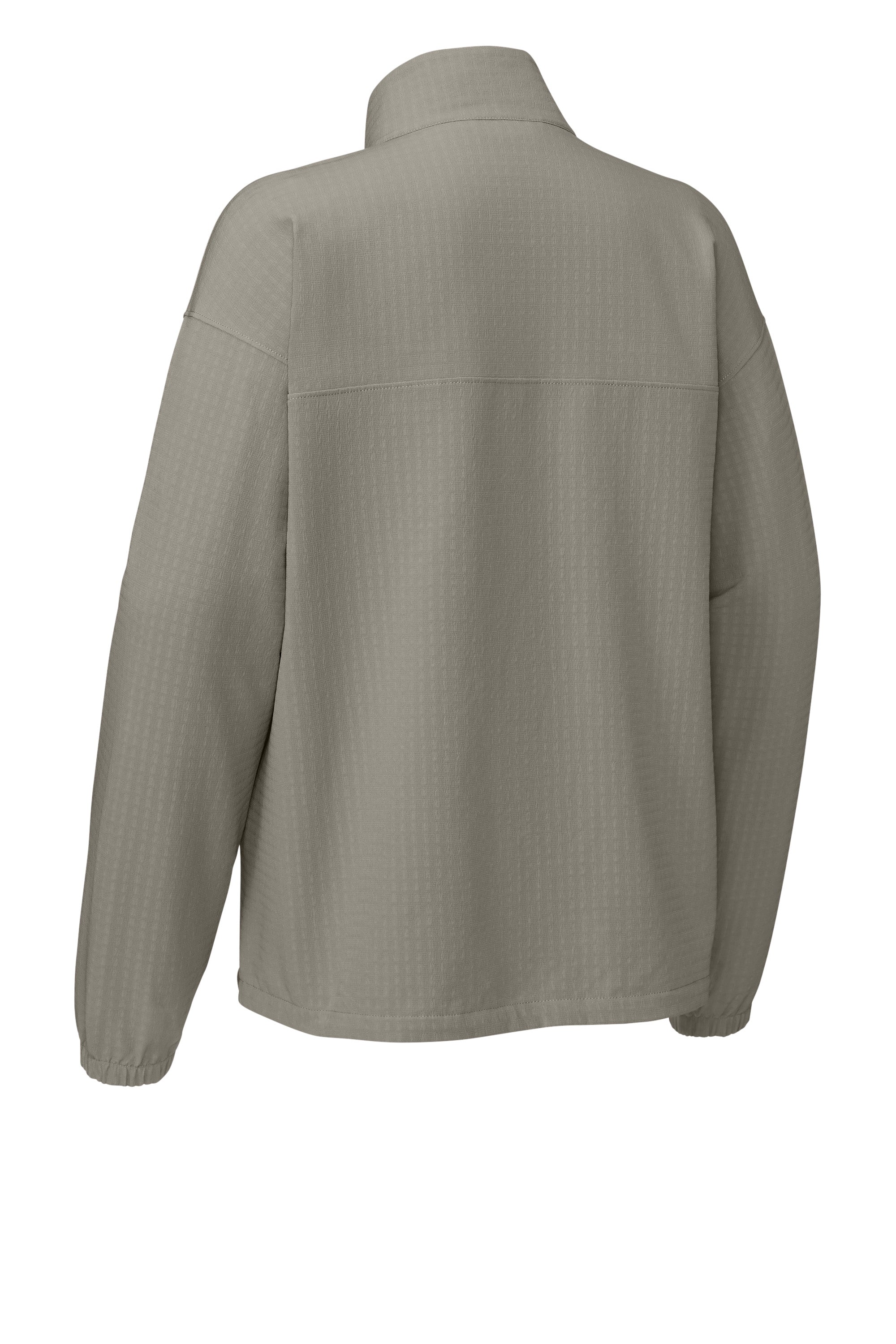 The North Face NF0A8GE3 Womens Mountain Horizon Full Zip Jacket Stone Slab Grey Flat Back