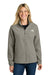 The North Face NF0A8GE3 Womens Mountain Horizon Full Zip Jacket Stone Slab Grey Model Front