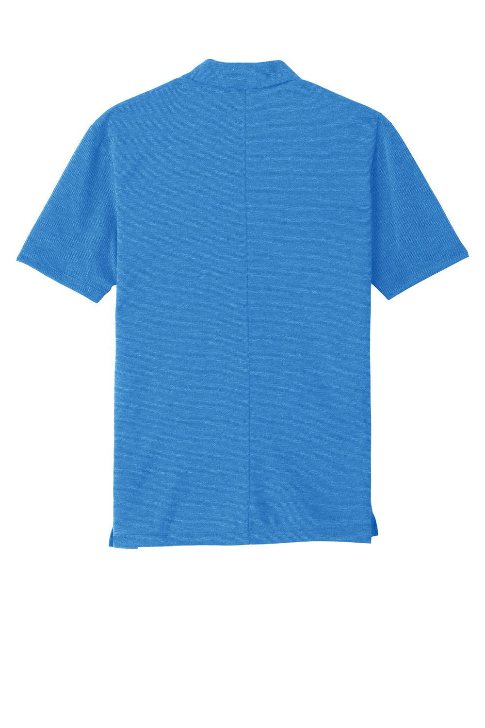 Nike NKAA1854 Mens Prime Dri-Fit Moisture Wicking Short Sleeve Polo Shirt Photo Blue Flat Back