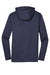 Nike NKAH6259 Mens Therma-Fit Moisture Wicking Fleece Full Zip Hooded Sweatshirt Hoodie Midnight Navy Blue Flat Back