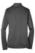 Nike NKAH6260 Womens Therma-Fit Moisture Wicking Fleece Full Zip Sweatshirt Anthracite Grey Flat Back