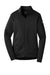 Nike NKAH6260 Womens Therma-Fit Moisture Wicking Fleece Full Zip Sweatshirt Black Flat Front