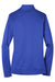 Nike NKAH6260 Womens Therma-Fit Moisture Wicking Fleece Full Zip Sweatshirt Game Royal Blue Flat Back