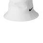 Nike Hats Mens Swoosh Bucket Hat - White