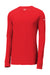 Nike NKBQ5230 Mens Dri-Fit Moisture Wicking Long Sleeve Crewneck T-Shirt University Red Flat Front
