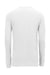 Nike NKBQ5230 Mens Dri-Fit Moisture Wicking Long Sleeve Crewneck T-Shirt White Flat Back