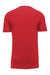 Nike NKBQ5231 Mens Dri-Fit Moisture Wicking Short Sleeve Crewneck T-Shirt Gym Red Flat Back
