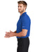 Nike NKBV6042 Mens Essential Dri-Fit Moisture Wicking Short Sleeve Polo Shirt Game Royal Blue Model Side