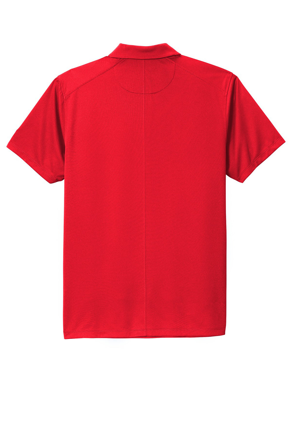 Nike NKBV6042 Mens Essential Dri-Fit Moisture Wicking Short Sleeve Polo Shirt University Red Flat Back