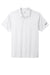 Nike NKBV6042 Mens Essential Dri-Fit Moisture Wicking Short Sleeve Polo Shirt White Flat Front