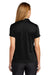 Nike NKBV6043 Womens Essential Dri-Fit Moisture Wicking Short Sleeve Polo Shirt Black Model Back
