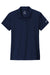 Nike NKBV6043 Womens Essential Dri-Fit Moisture Wicking Short Sleeve Polo Shirt Midnight Navy Blue Flat Front