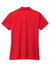 Nike NKBV6043 Womens Essential Dri-Fit Moisture Wicking Short Sleeve Polo Shirt University Red Flat Back