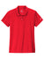 Nike NKBV6043 Womens Essential Dri-Fit Moisture Wicking Short Sleeve Polo Shirt University Red Flat Front