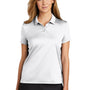 Nike Womens Essential Dri-Fit Moisture Wicking Short Sleeve Polo Shirt - White