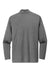 Nike NKBV6044 Mens Dri-Fit Moisture Wicking 1/4 Zip Sweatshirt Heather Black Flat Back
