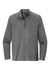 Nike NKBV6044 Mens Dri-Fit Moisture Wicking 1/4 Zip Sweatshirt Heather Black Flat Front