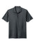 Nike NKDC1963 Mens Dri-Fit Moisture Wicking Micro Pique 2.0 Short Sleeve Polo Shirt Anthracite Grey Flat Front