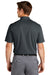 Nike NKDC1963 Mens Dri-Fit Moisture Wicking Micro Pique 2.0 Short Sleeve Polo Shirt Anthracite Grey Model Back