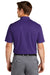 Nike NKDC1963 Mens Dri-Fit Moisture Wicking Micro Pique 2.0 Short Sleeve Polo Shirt Court Purple Model Back