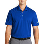Nike Mens Dri-Fit Moisture Wicking Micro Pique 2.0 Short Sleeve Polo Shirt - Game Royal Blue