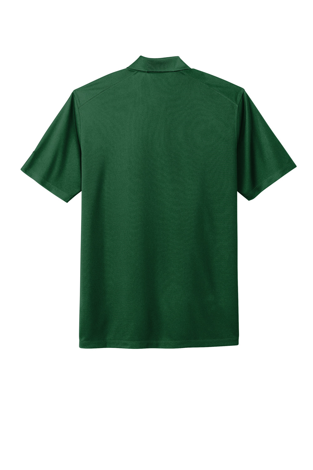 Nike NKDC1963 Mens Dri-Fit Moisture Wicking Micro Pique 2.0 Short Sleeve Polo Shirt Gorge Green Flat Back