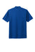 Nike NKDC1963 Mens Dri-Fit Moisture Wicking Micro Pique 2.0 Short Sleeve Polo Shirt Gym Blue Flat Back