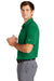 Nike NKDC1963 Mens Dri-Fit Moisture Wicking Micro Pique 2.0 Short Sleeve Polo Shirt Lucid Green Model Side