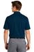 Nike NKDC1963 Mens Dri-Fit Moisture Wicking Micro Pique 2.0 Short Sleeve Polo Shirt Navy Blue Model Back