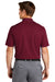 Nike NKDC1963 Mens Dri-Fit Moisture Wicking Micro Pique 2.0 Short Sleeve Polo Shirt Team Red Model Back
