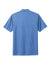 Nike NKDC1963 Mens Dri-Fit Moisture Wicking Micro Pique 2.0 Short Sleeve Polo Shirt Valor Blue Flat Back