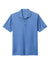 Nike NKDC1963 Mens Dri-Fit Moisture Wicking Micro Pique 2.0 Short Sleeve Polo Shirt Valor Blue Flat Front