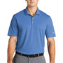 Nike Mens Dri-Fit Moisture Wicking Micro Pique 2.0 Short Sleeve Polo Shirt - Valor Blue