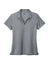 Nike NKDC1991 Womens Dri-Fit Moisture Wicking Micro Pique 2.0 Short Sleeve Polo Shirt Cool Grey Flat Front