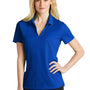 Nike Womens Dri-Fit Moisture Wicking Micro Pique 2.0 Short Sleeve Polo Shirt - Game Royal Blue