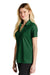 Nike NKDC1991 Womens Dri-Fit Moisture Wicking Micro Pique 2.0 Short Sleeve Polo Shirt Gorge Green Model 3Q