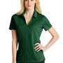 Nike Womens Dri-Fit Moisture Wicking Micro Pique 2.0 Short Sleeve Polo Shirt - Gorge Green