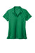 Nike NKDC1991 Womens Dri-Fit Moisture Wicking Micro Pique 2.0 Short Sleeve Polo Shirt Lucid Green Flat Front