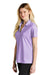 Nike NKDC1991 Womens Dri-Fit Moisture Wicking Micro Pique 2.0 Short Sleeve Polo Shirt Urban Lilac Purple Model 3Q