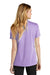Nike NKDC1991 Womens Dri-Fit Moisture Wicking Micro Pique 2.0 Short Sleeve Polo Shirt Urban Lilac Purple Model Back