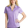 Nike Womens Dri-Fit Moisture Wicking Micro Pique 2.0 Short Sleeve Polo Shirt - Urban Lilac Purple
