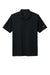 Nike NKDC2103 Mens Dri-Fit Moisture Wicking Micro Pique 2.0 Short Sleeve Polo Shirt w/ Pocket Black Flat Front
